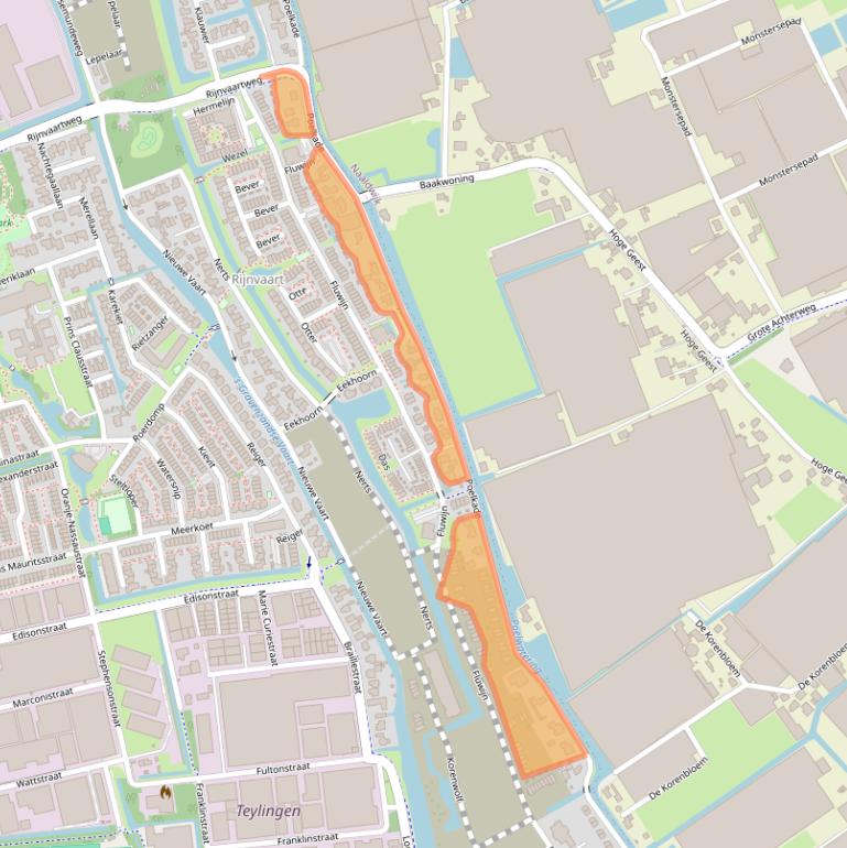 Kaart van postcodegebied 2691MD.