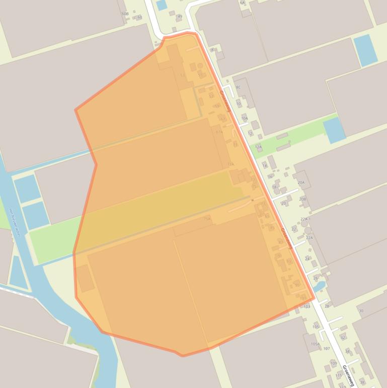 Kaart van postcodegebied 2691MK.