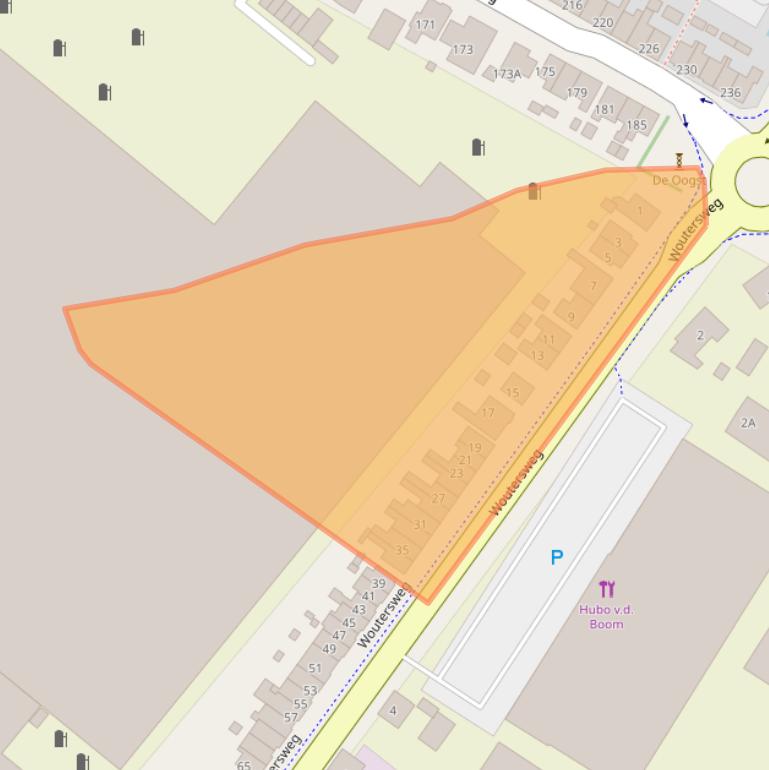 Kaart van postcodegebied 2691PM.