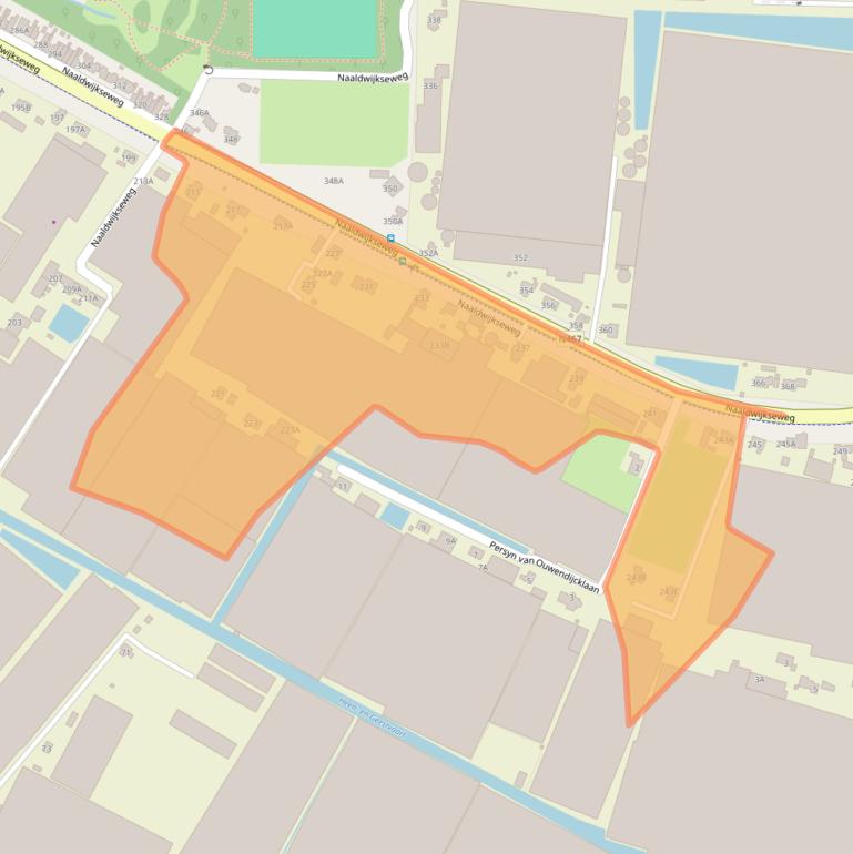 Kaart van postcodegebied 2691PT.