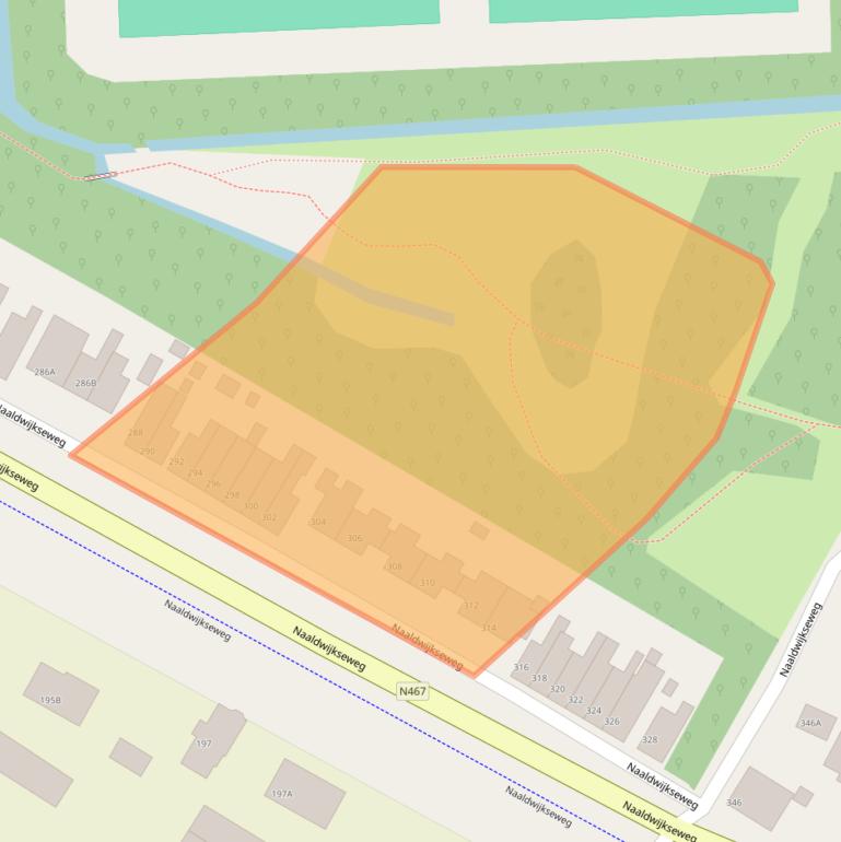 Kaart van postcodegebied 2691PX.