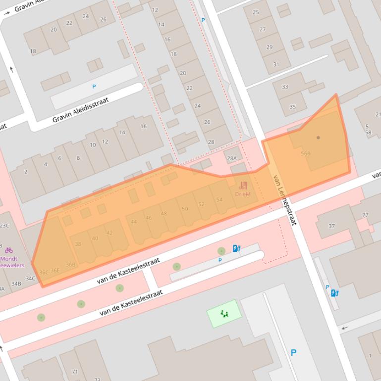 Kaart van postcodegebied 2691ZP.