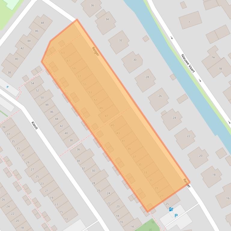 Kaart van postcodegebied 2693AM.