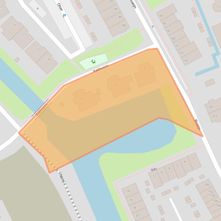 Kaart van postcodegebied 2693EH.