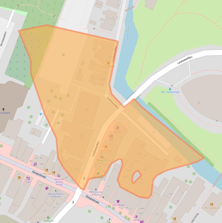 Kaart van postcodegebied 2712BW.