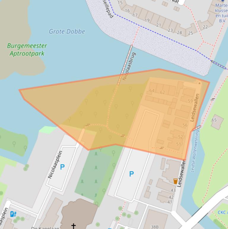 Kaart van postcodegebied 2712BX.