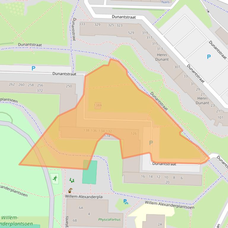 Kaart van postcodegebied 2713VC.