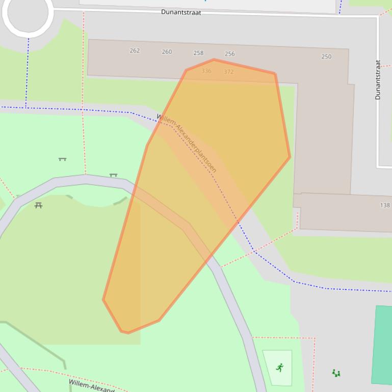 Kaart van postcodegebied 2713VG.