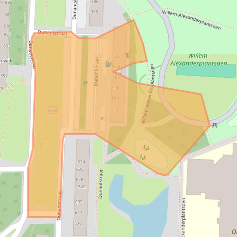 Kaart van postcodegebied 2713XC.