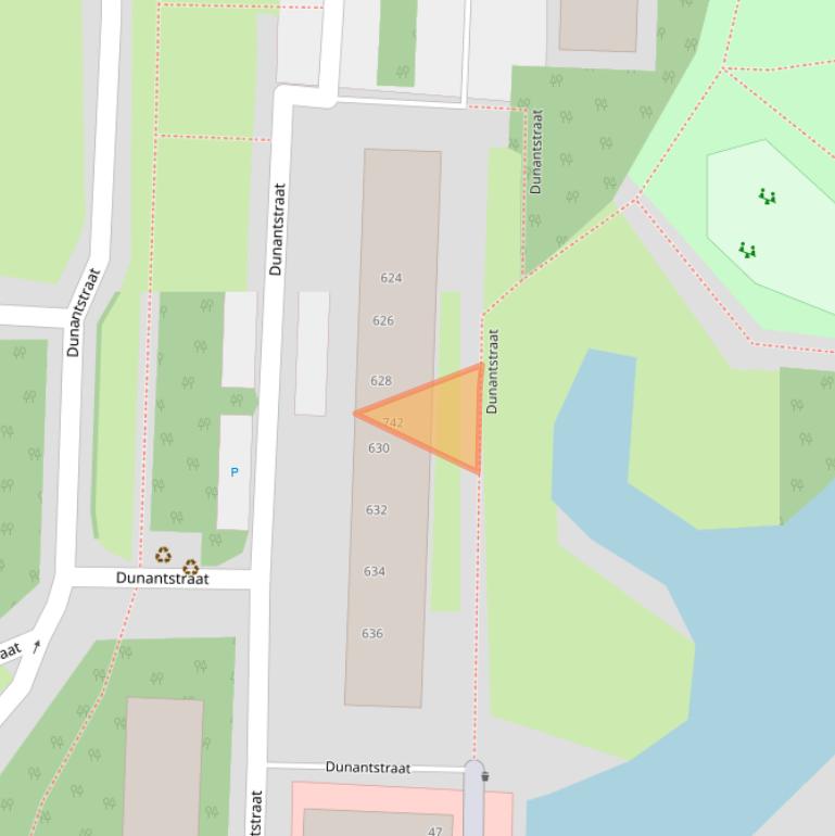 Kaart van postcodegebied 2713XG.