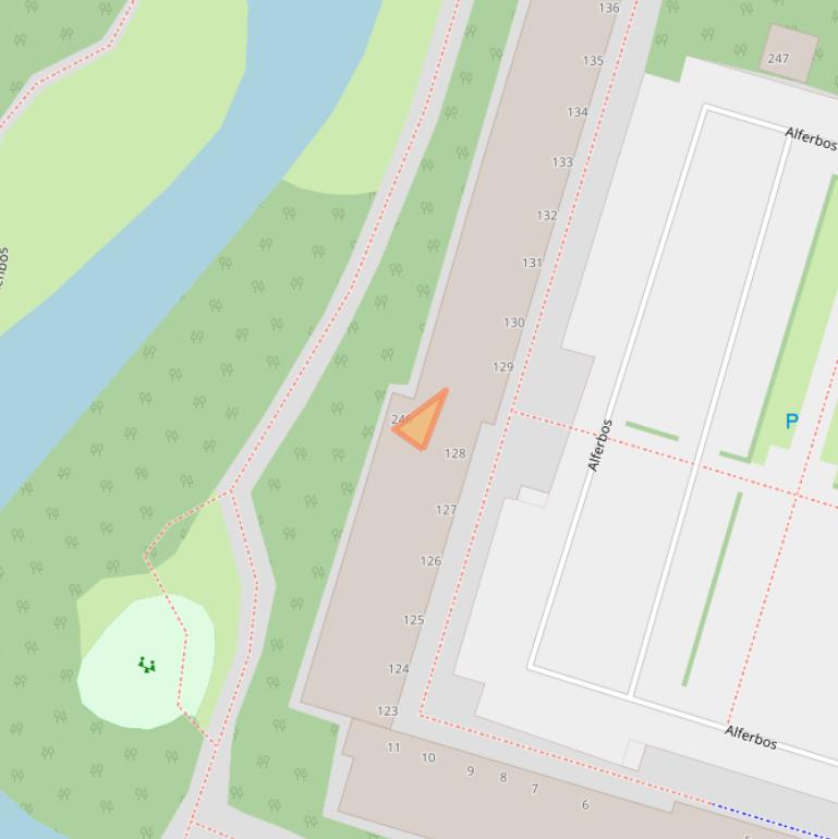 Kaart van postcodegebied 2715TJ.