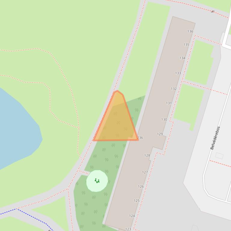 Kaart van postcodegebied 2715VK.