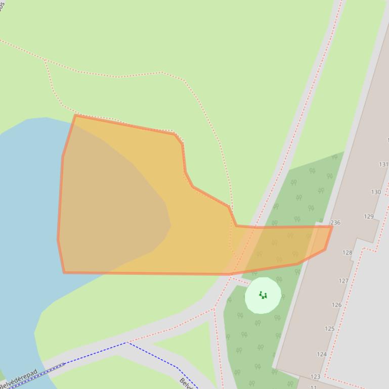 Kaart van postcodegebied 2715VM.