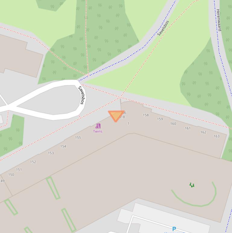 Kaart van postcodegebied 2716HL.