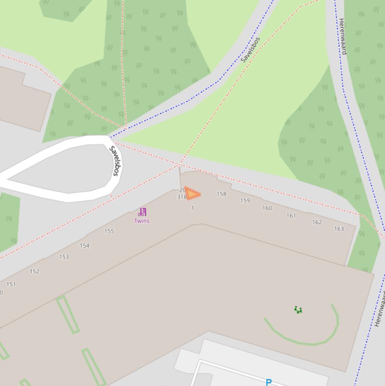 Kaart van postcodegebied 2716HN.