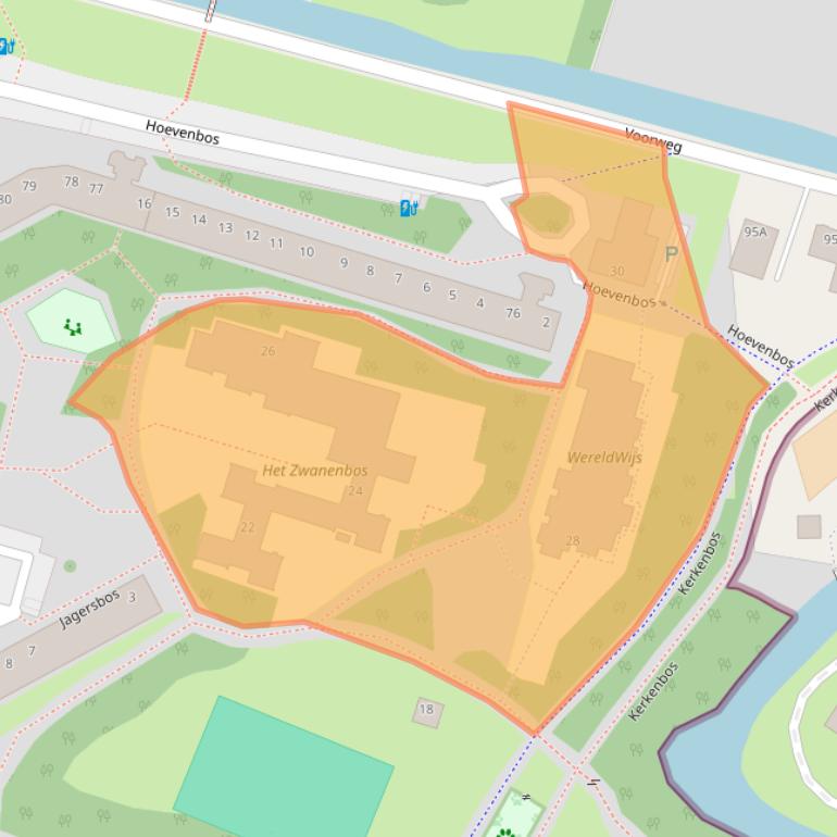 Kaart van postcodegebied 2716PH.