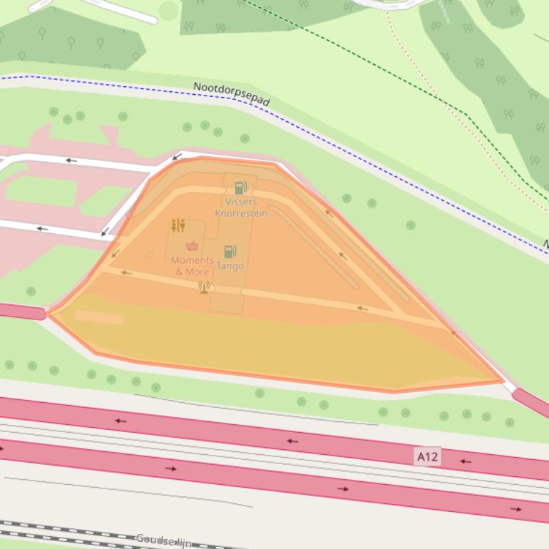 Kaart van postcodegebied 2716RC.