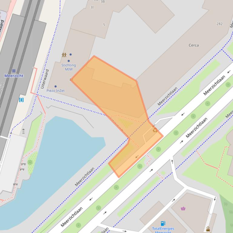 Kaart van postcodegebied 2716VB.