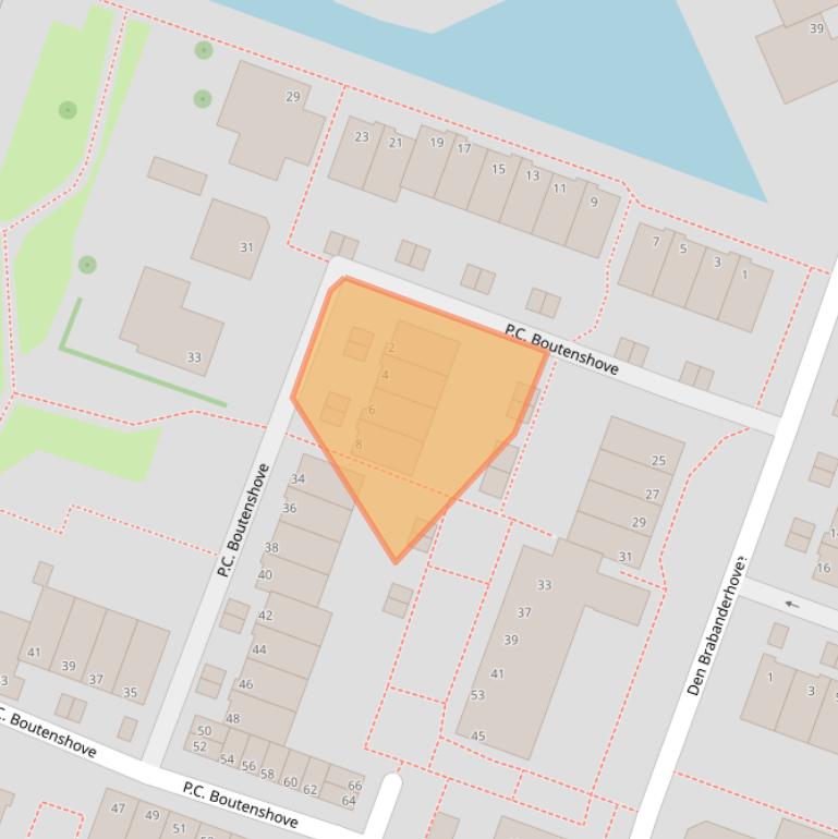 Kaart van postcodegebied 2717VM.