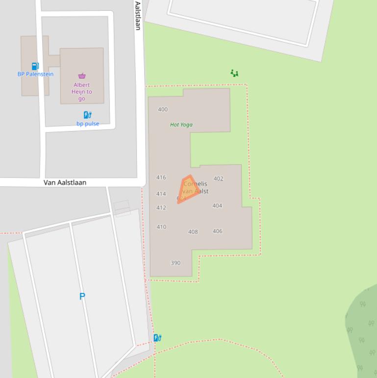 Kaart van postcodegebied 2722SE.