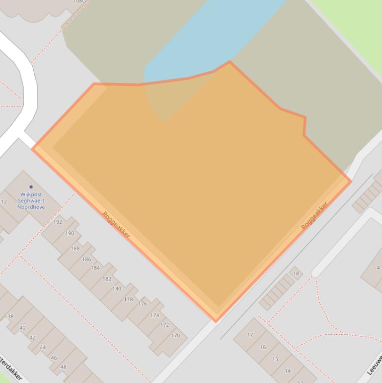 Kaart van postcodegebied 2723VM.