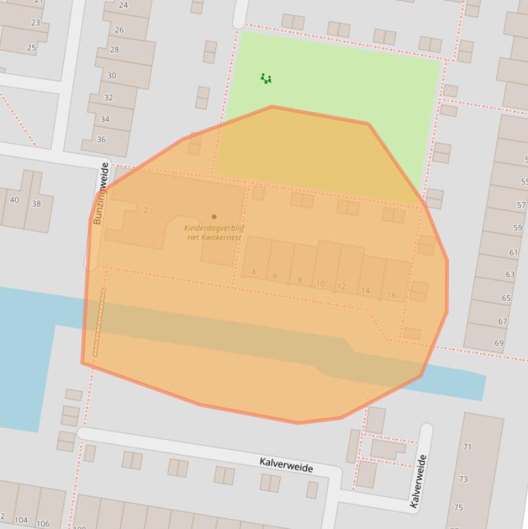 Kaart van postcodegebied 2727GM.