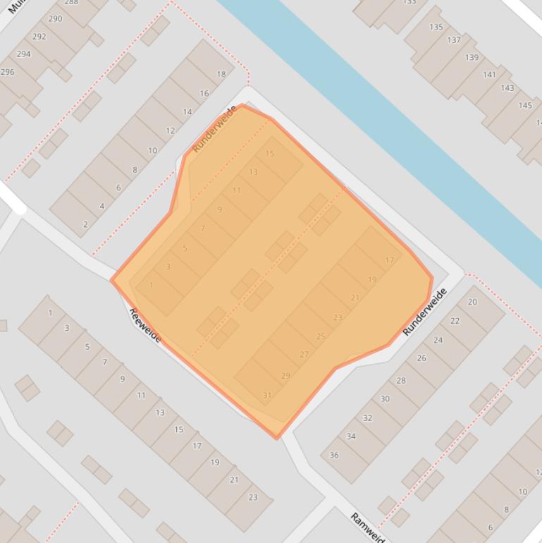 Kaart van postcodegebied 2727HT.