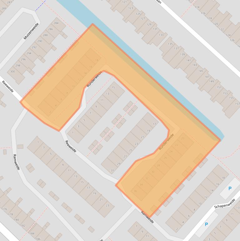 Kaart van postcodegebied 2727HV.