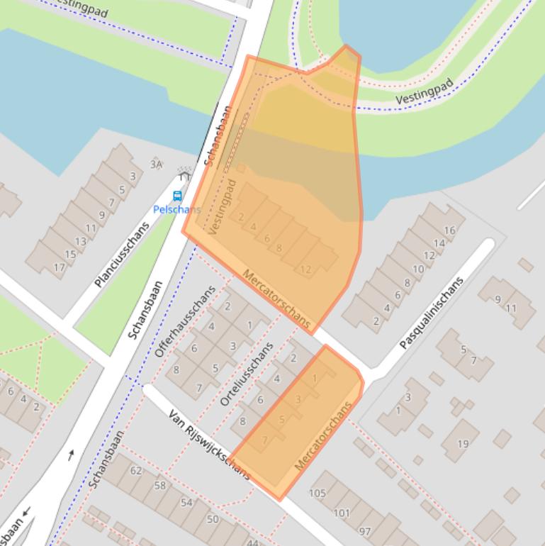 Kaart van postcodegebied 2728HK.