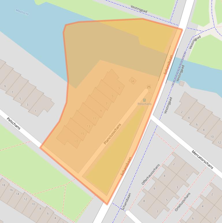 Kaart van postcodegebied 2728HN.