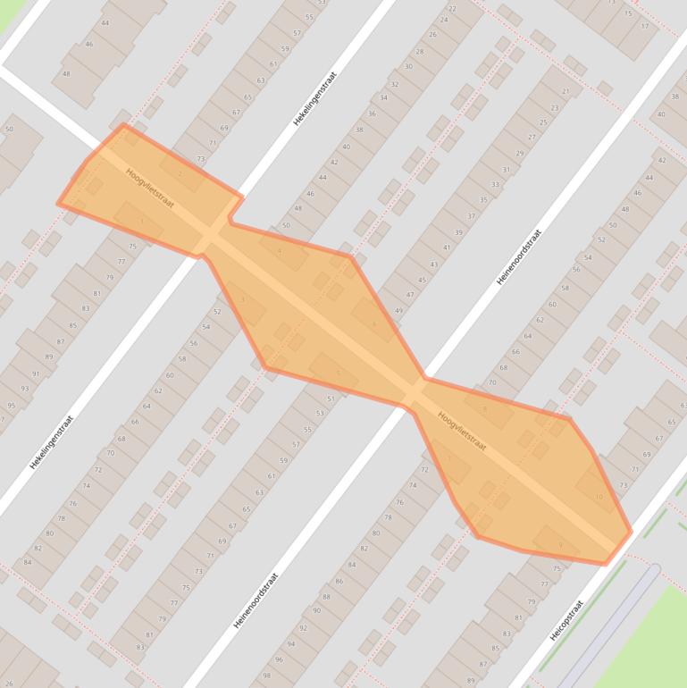 Kaart van postcodegebied 2729BD.