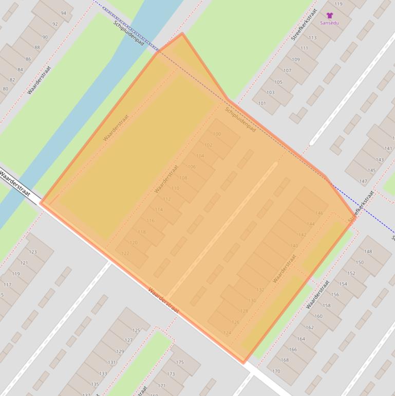 Kaart van postcodegebied 2729KK.