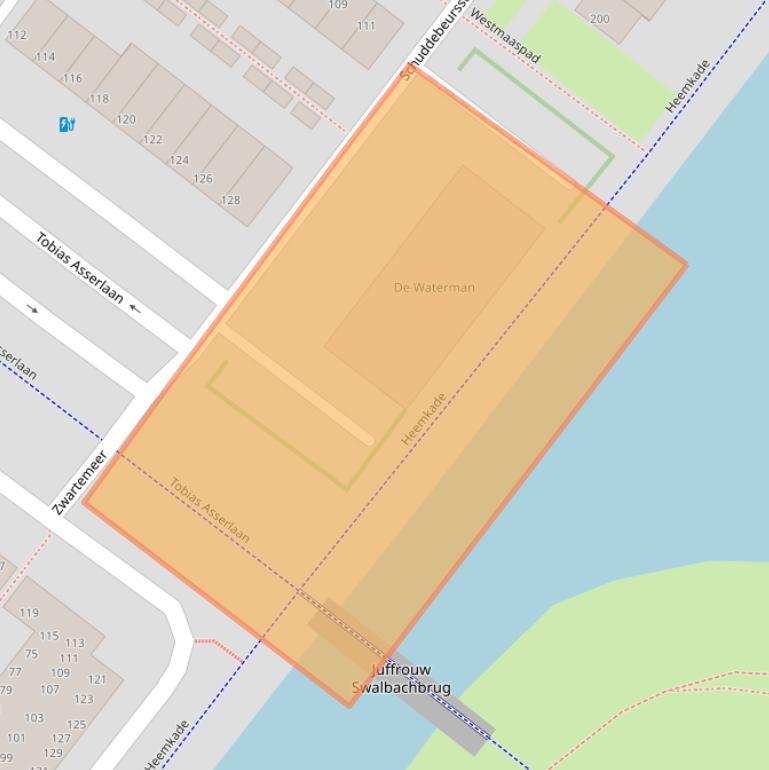 Kaart van postcodegebied 2729LZ.