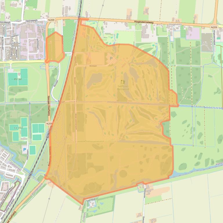 Kaart van postcodegebied 2731LD.