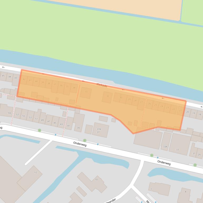 Kaart van postcodegebied 2742BA.