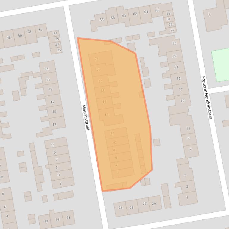 Kaart van postcodegebied 2751BT.