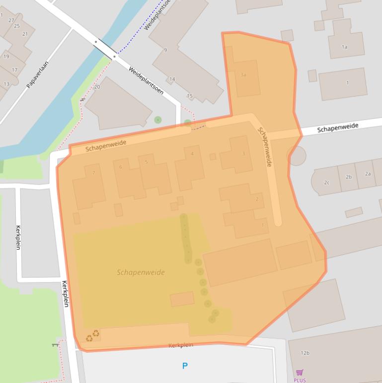 Kaart van postcodegebied 2751DG.