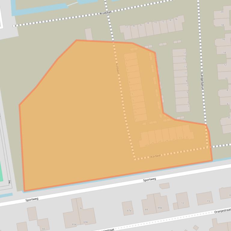 Kaart van postcodegebied 2751HX.