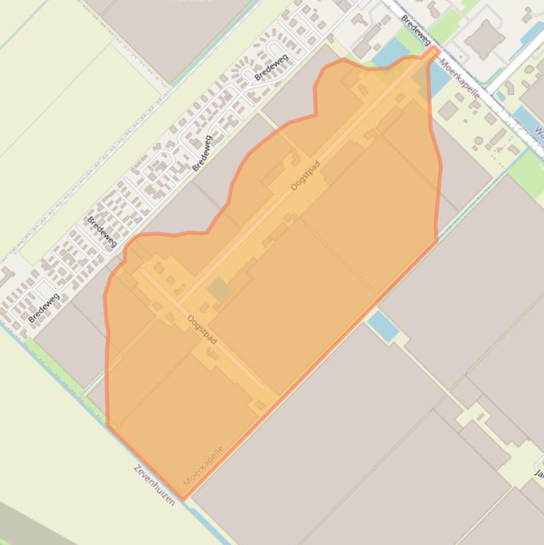 Kaart van postcodegebied 2752AG.