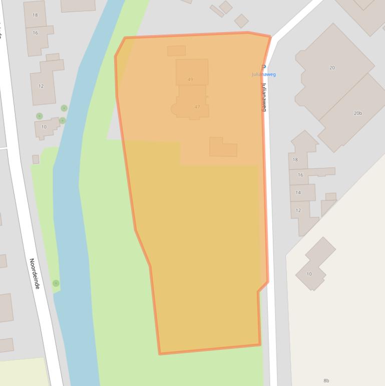 Kaart van postcodegebied 2752BD.