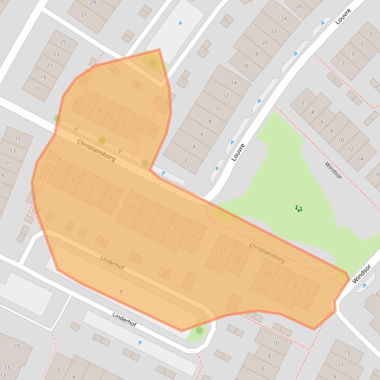 Kaart van postcodegebied 2761MP.