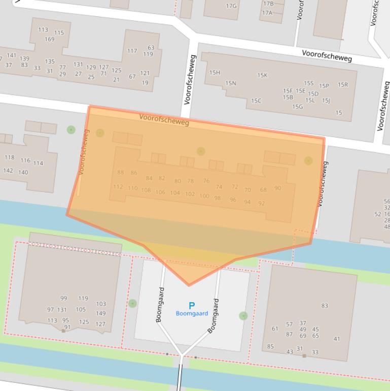 Kaart van postcodegebied 2771ME.