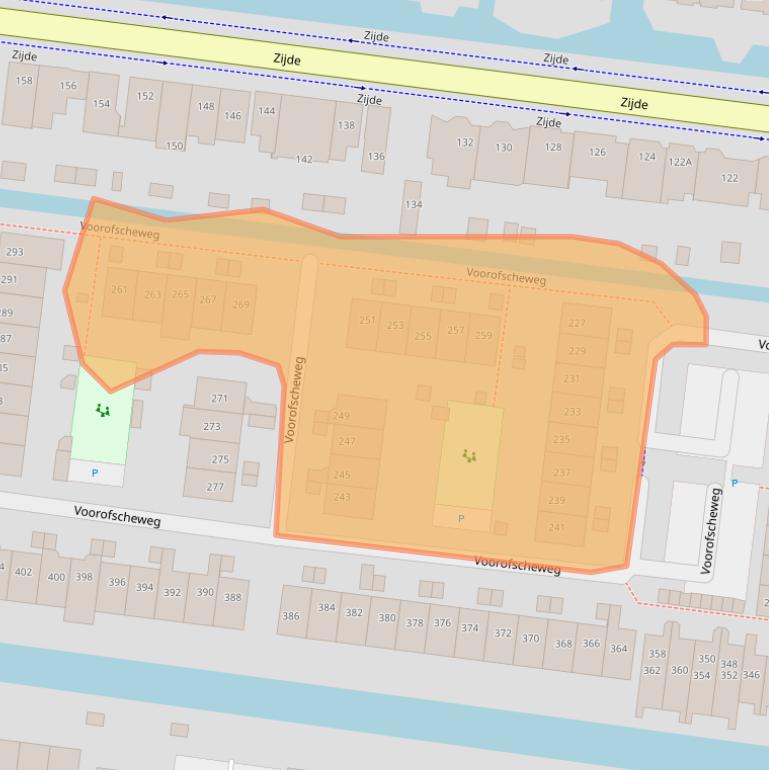 Kaart van postcodegebied 2771MK.
