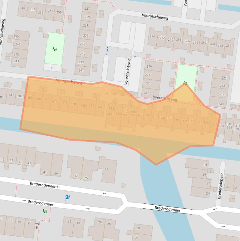 Kaart van postcodegebied 2771MR.