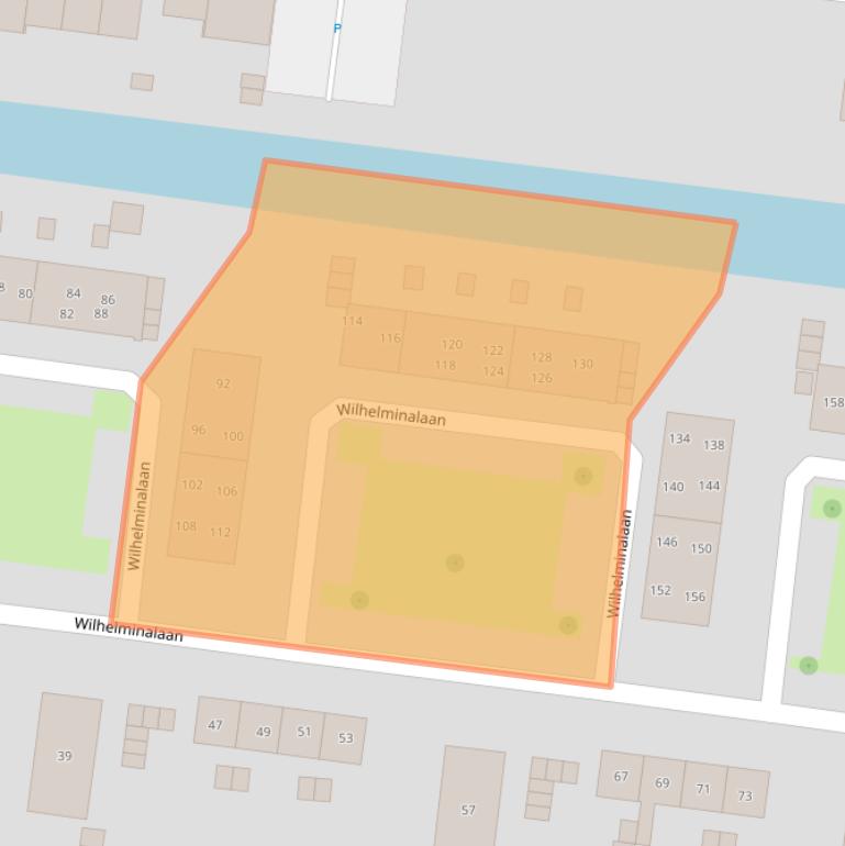 Kaart van postcodegebied 2771VG.