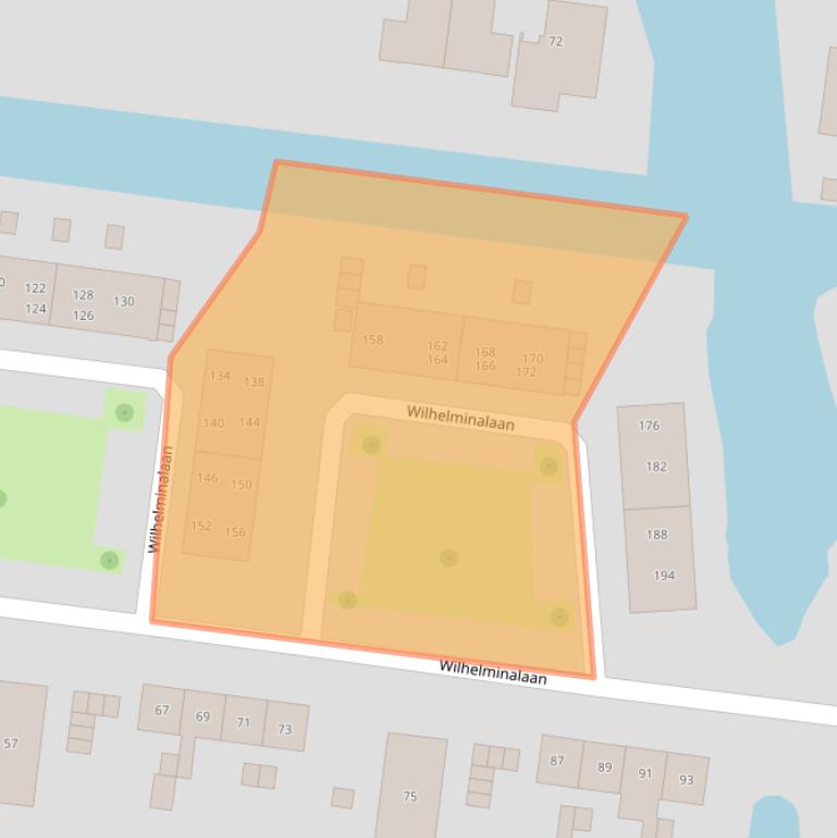 Kaart van postcodegebied 2771VH.