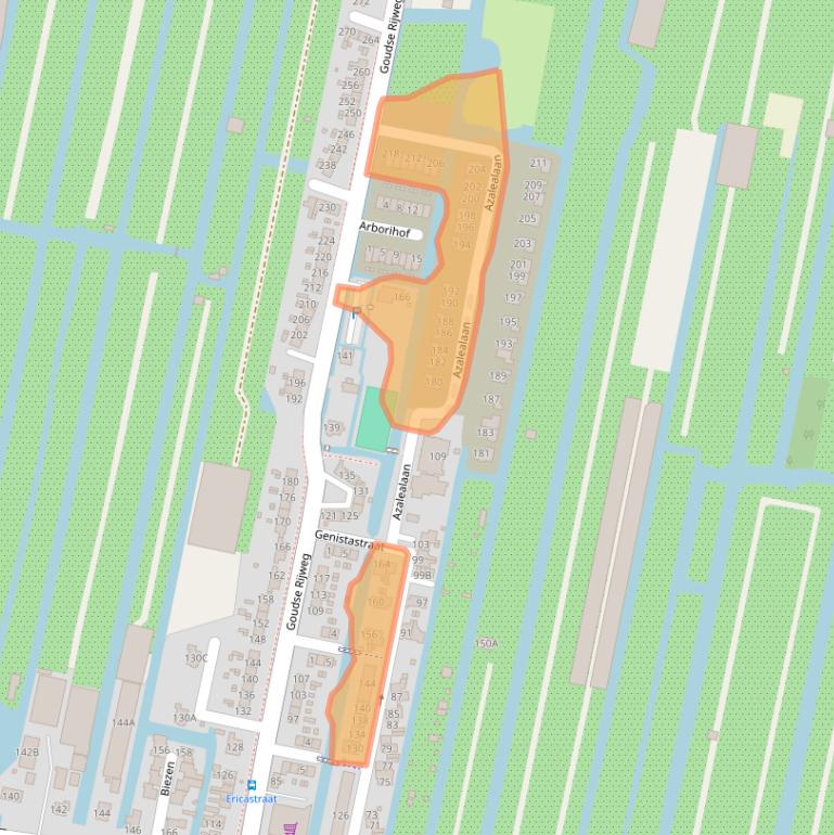 Kaart van postcodegebied 2771ZT.