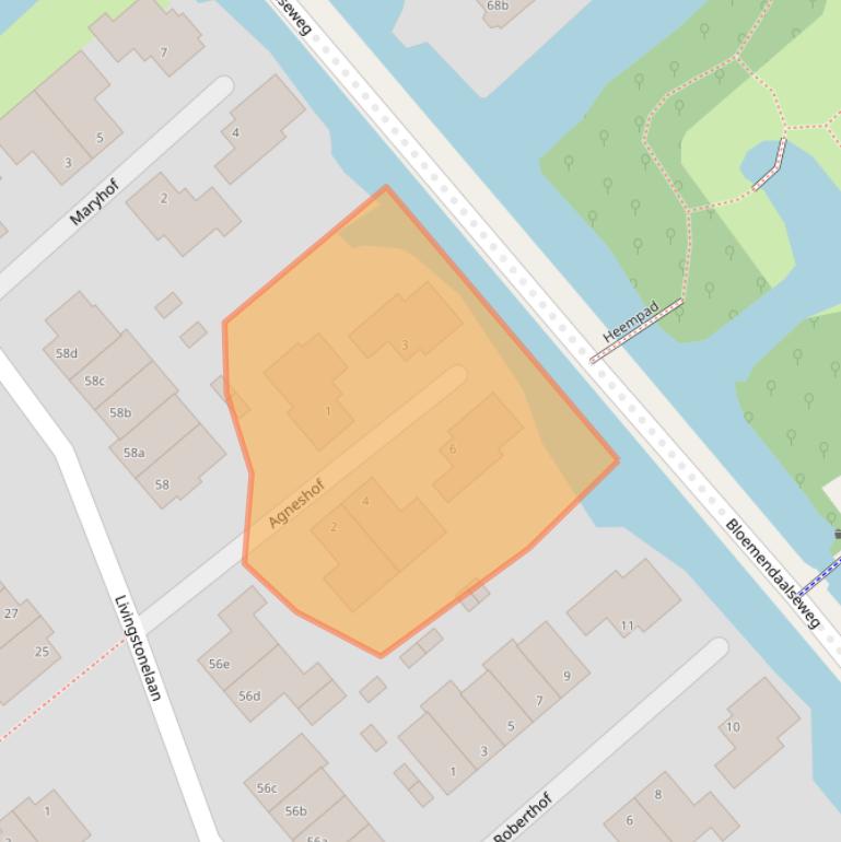 Kaart van postcodegebied 2803GW.
