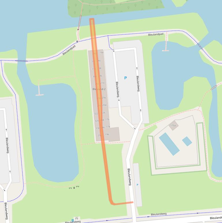 Kaart van postcodegebied 2803HL.