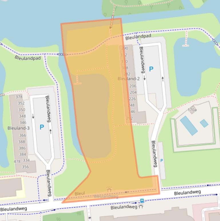 Kaart van postcodegebied 2803HM.